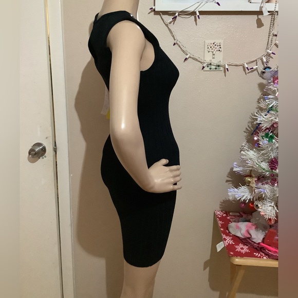 XOXO Sexy Body-Con Bling Date Night Dress Size L - Picture 2 of 6